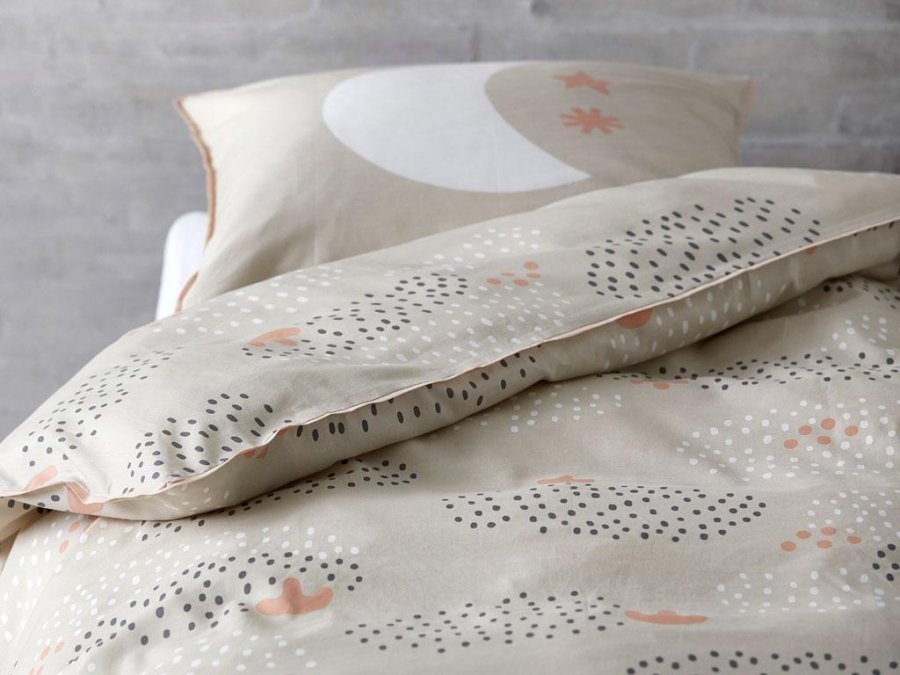 S&ouml;dahl Raindrops Senget�j 140x200 cm, Pastel