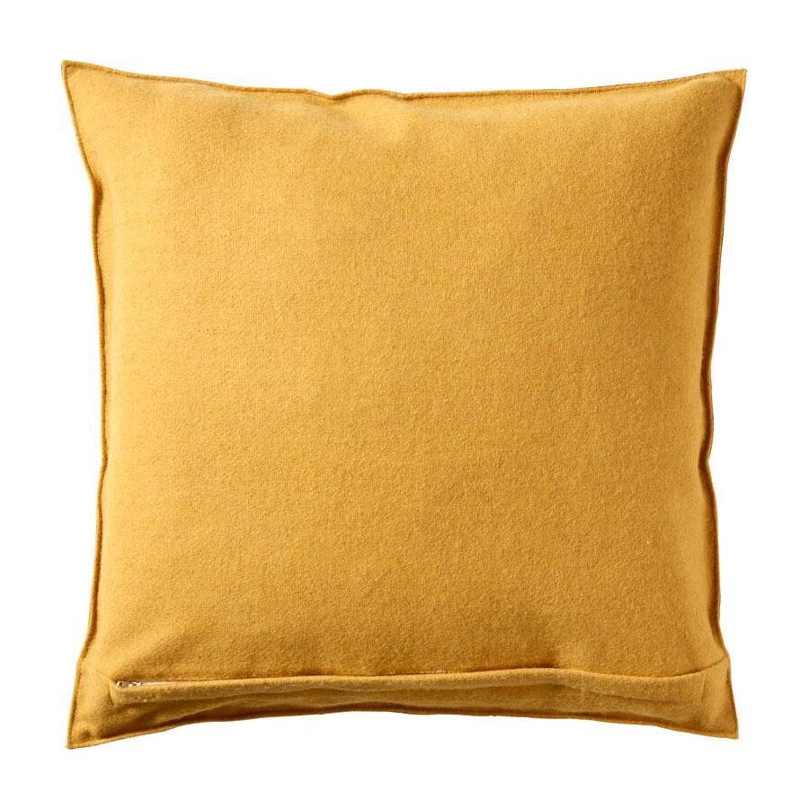 Södahl Simple Leather Pude 50x50 cm, Guld