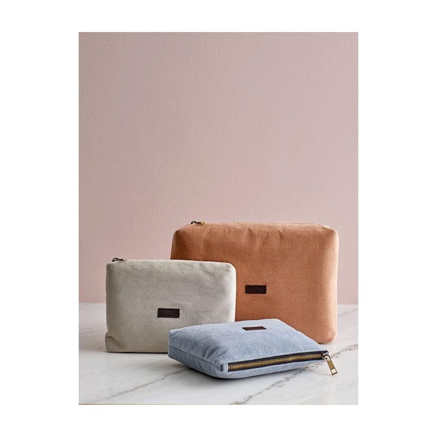 S&ouml;dahl Velvet Bag Toilettaske 20x28 cm, Natur