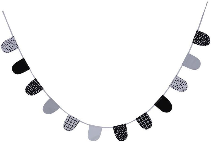 S&ouml;dahl Tiny Flags Flagranke 260 cm, Sort