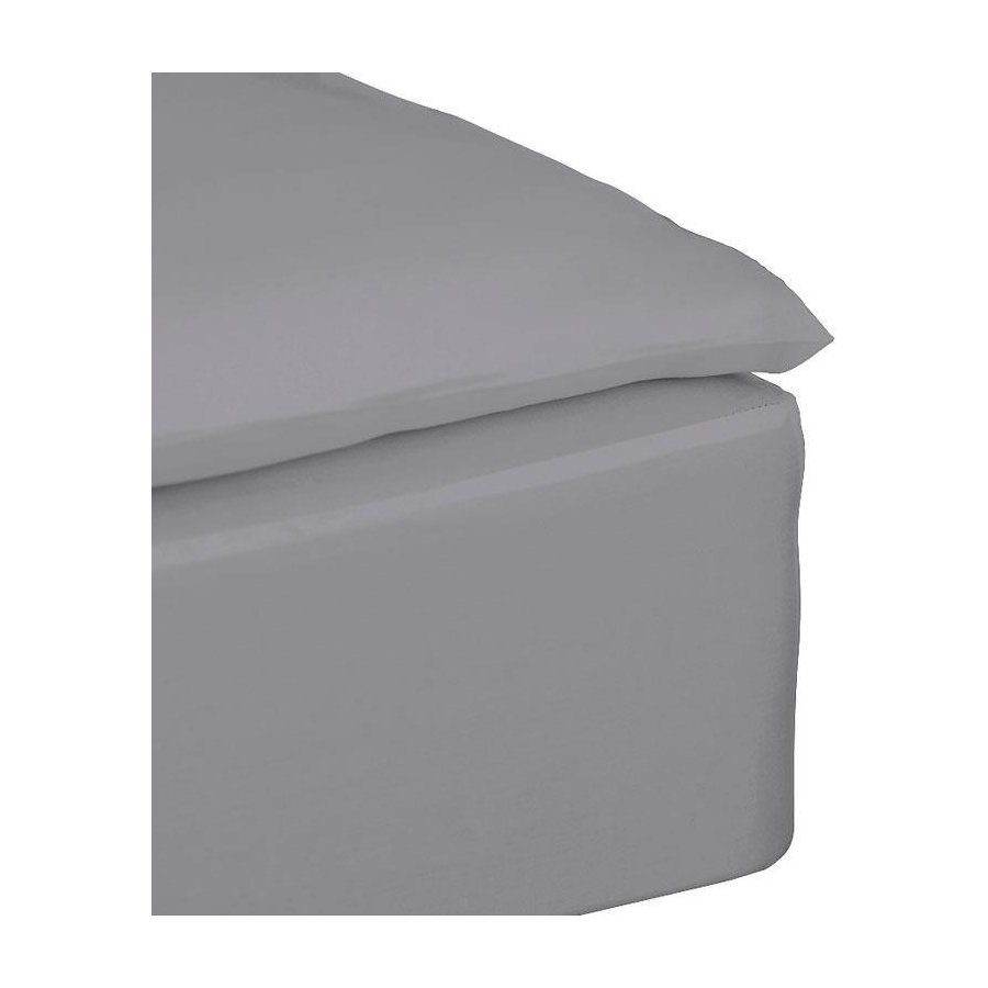 Södahl Spannbettlaken für Topper 90x210x8 cm, Grau