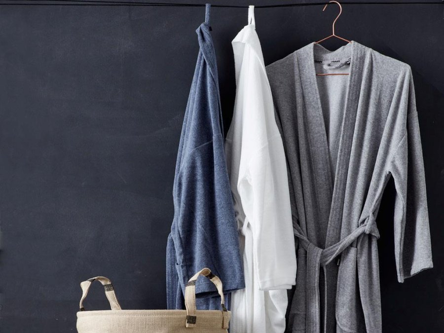 Södahl Soft Morgenkbe L/XL, Optisk hvid