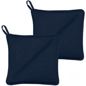 Södahl Soft Grydelapper 20x20 cm, Indigo