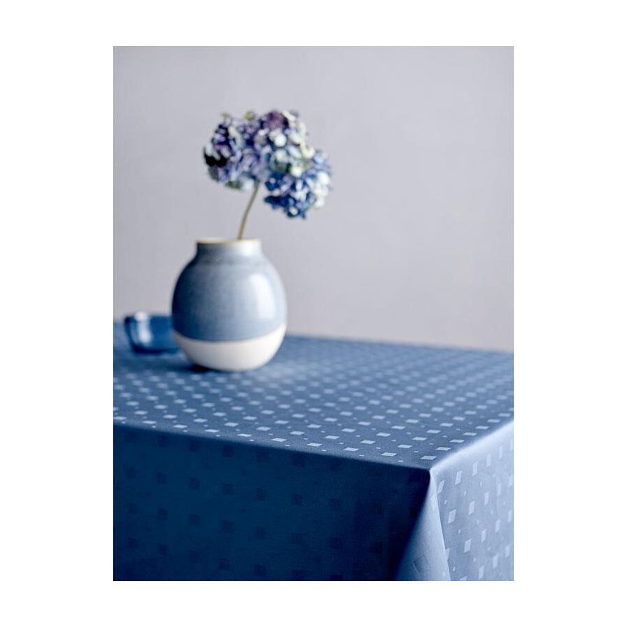 Södahl Squares Dug 140x180 cm, China blue