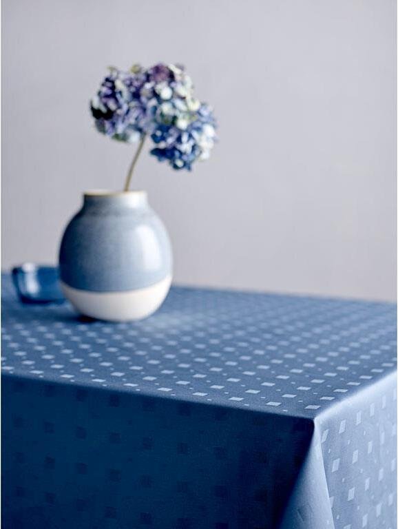 Södahl Squares Dug 140x180 cm, China blue