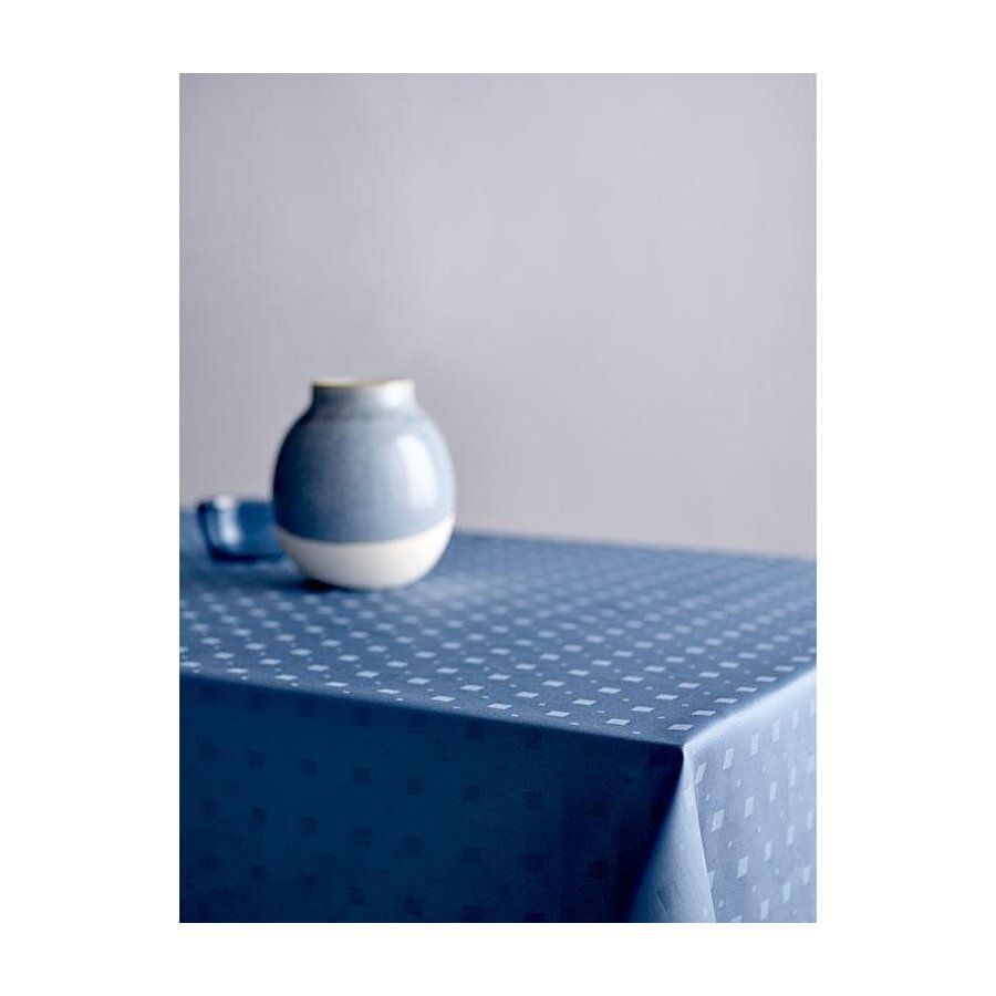 Södahl Squares Dug 140x180 cm, China blue