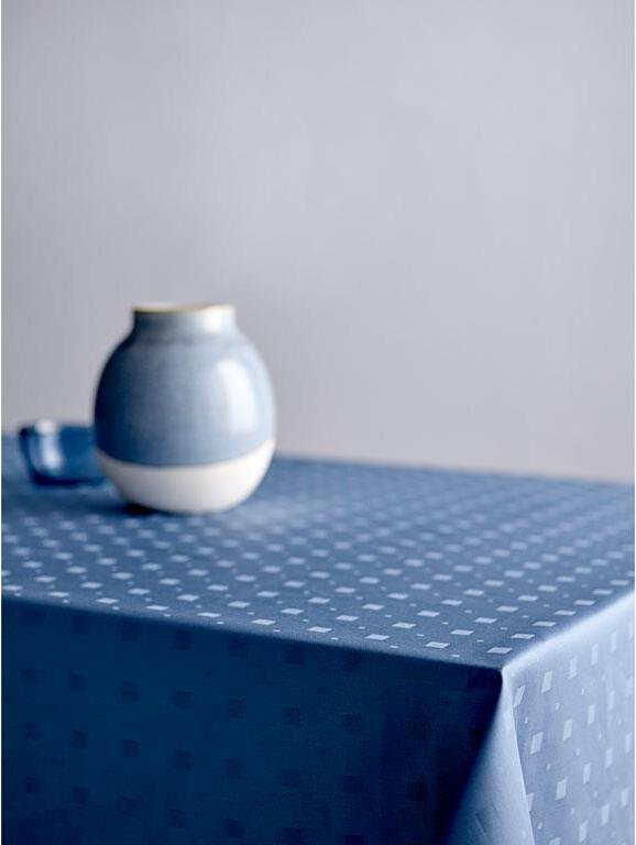 Södahl Squares Dug 140x180 cm, China blue
