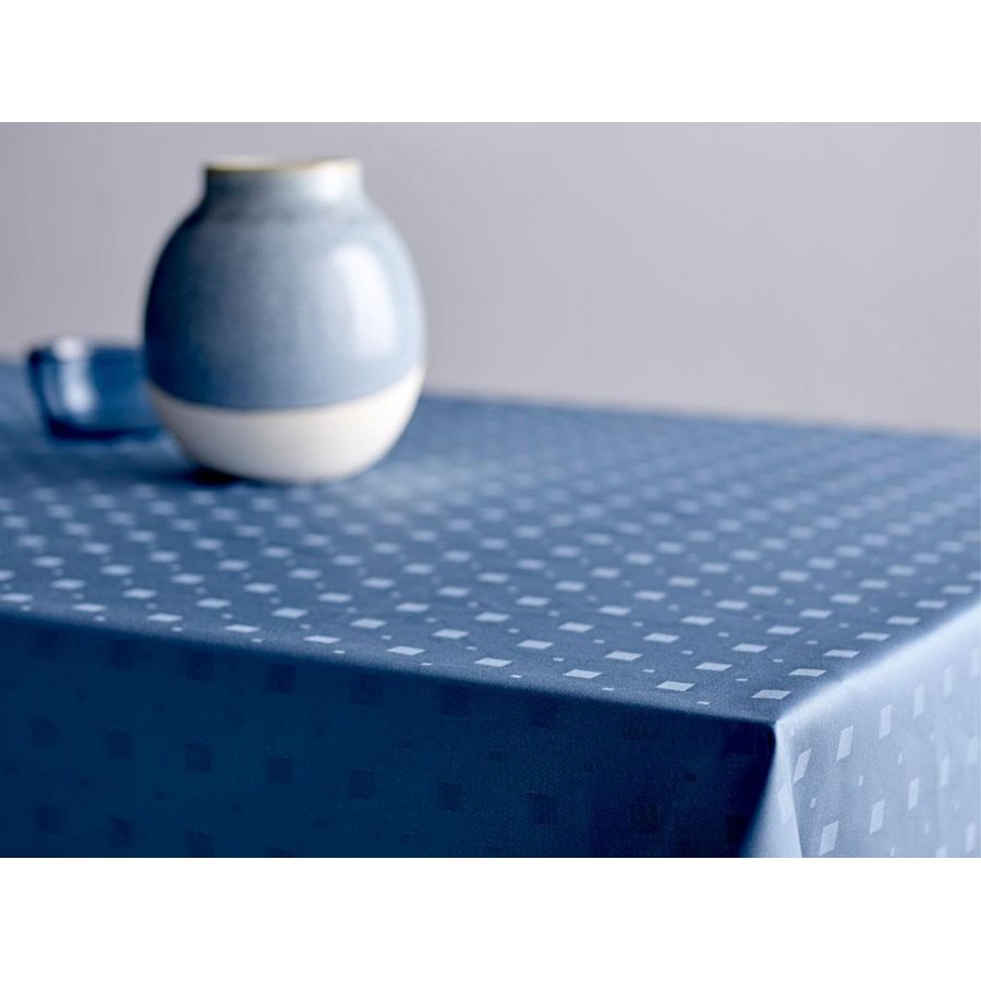 Södahl Squares Dug 140x180 cm, China blue