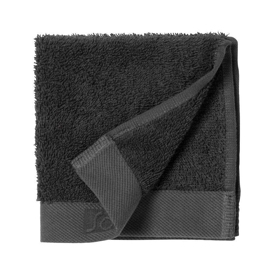 Sdahl Comfort Organic Waschlappen 30x30 cm, Schwarz