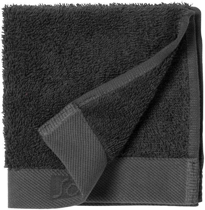 Sdahl Comfort Organic Waschlappen 30x30 cm, Schwarz