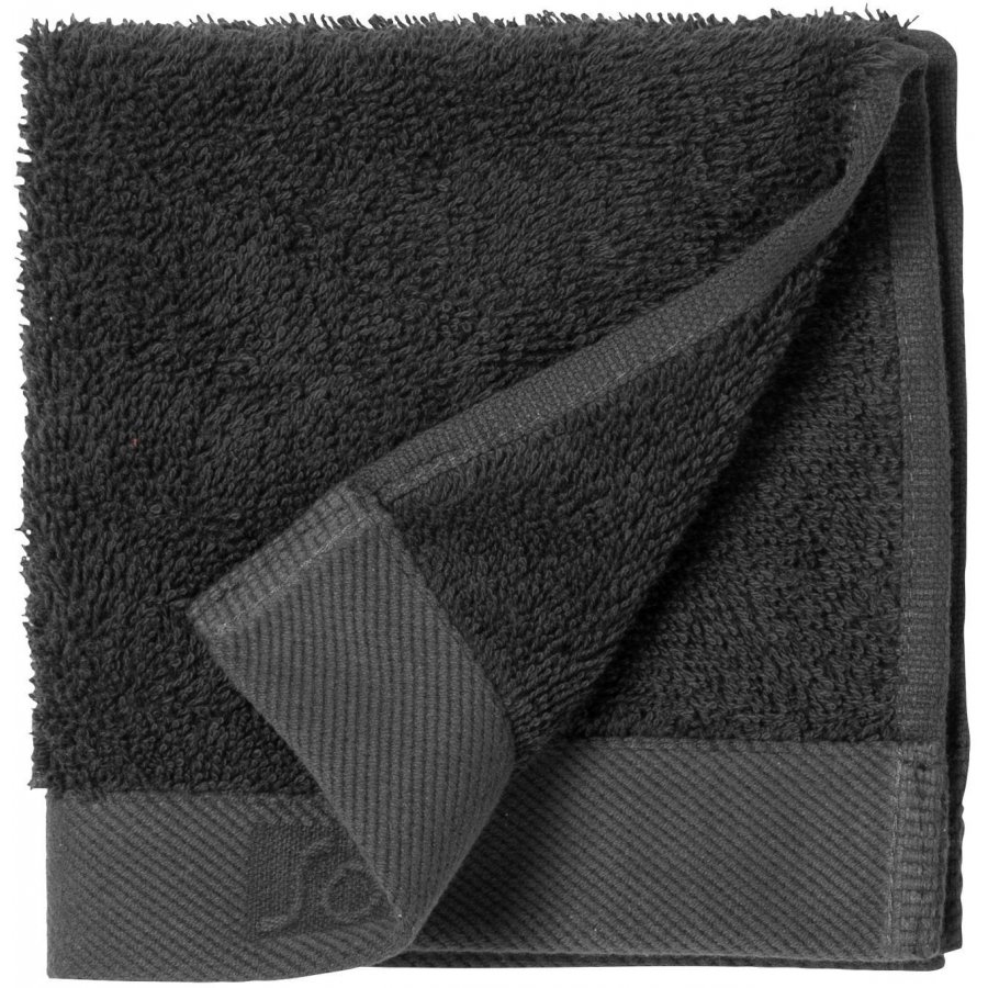 Sdahl Comfort Organic Waschlappen 30x30 cm, Schwarz