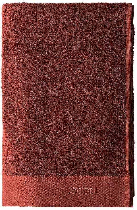 S&ouml;dahl Comfort organic H�ndkl�de 70x140cm, Terracotta