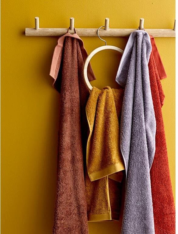 S&ouml;dahl Comfort organic H�ndkl�de 70x140cm, Terracotta