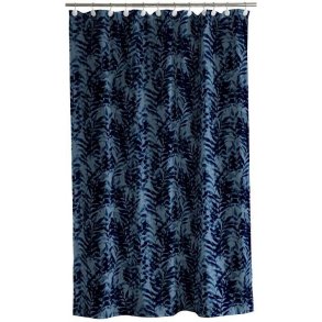 S&ouml;dahl Leaves Badeforh�ng 180x200 cm, China blue