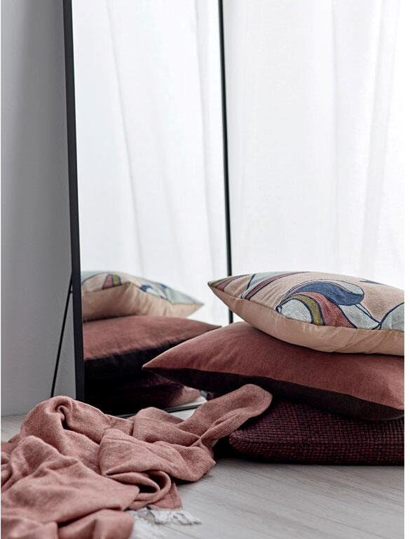Södahl Soft Plaid 130x170 cm, Rosewood