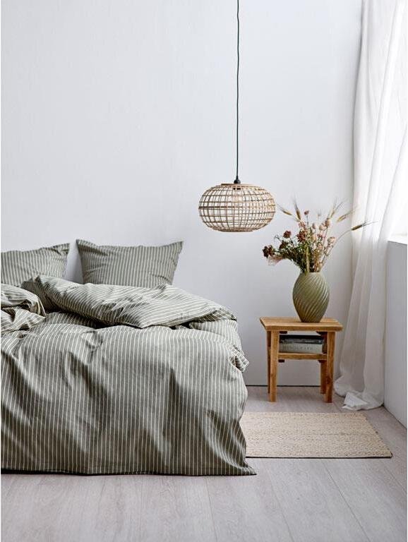 Södahl organic Common Sengetj 140x220cm, Khaki