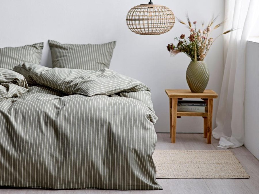 Södahl organic Common Sengetj 140x220cm, Khaki