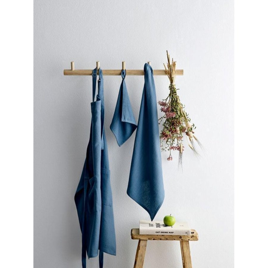 Södahl Common Organic Viskestykke 50x70cm, China blue