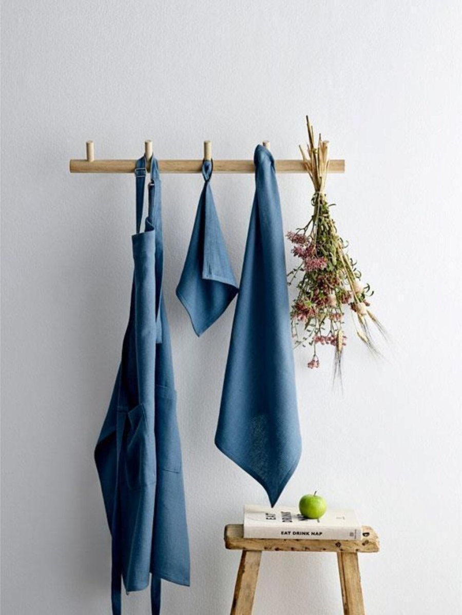 Södahl Common Organic Viskestykke 50x70cm, China blue