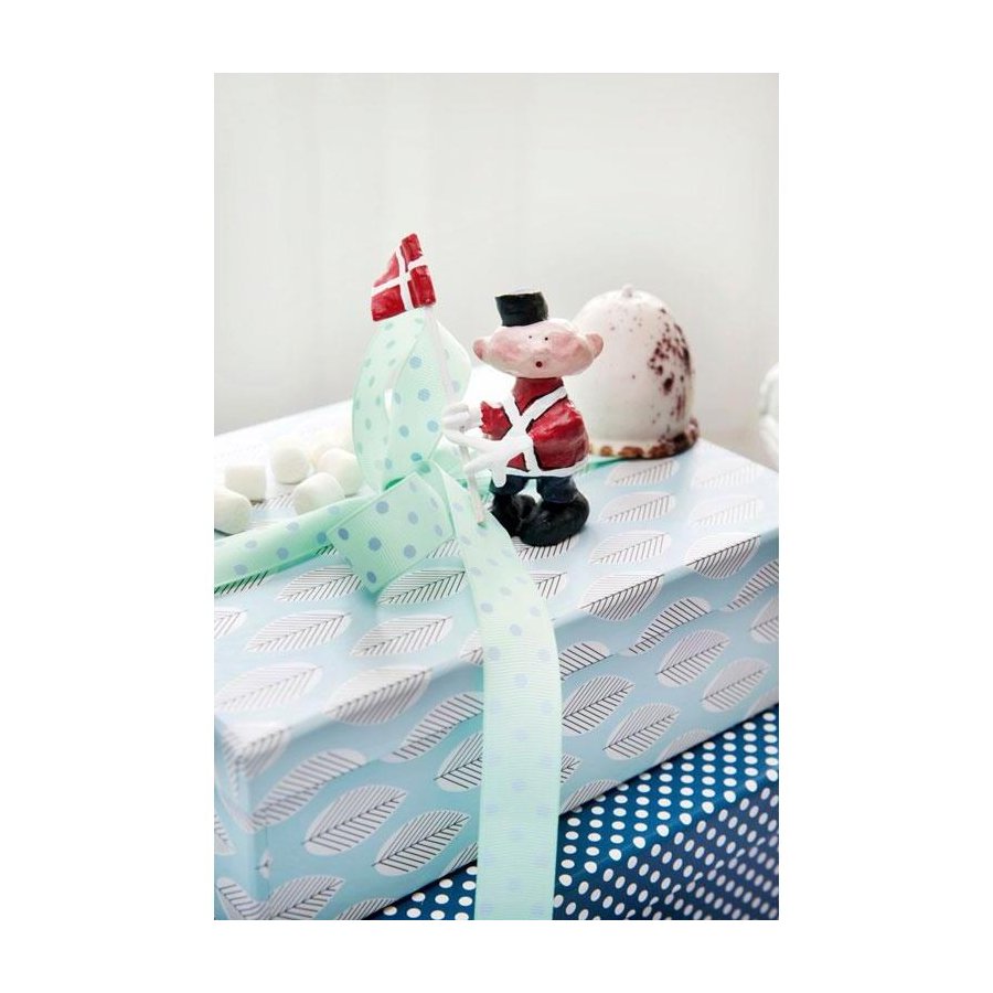 Medusa Copenhagen Snuffel dreng med flag Figur 10cm