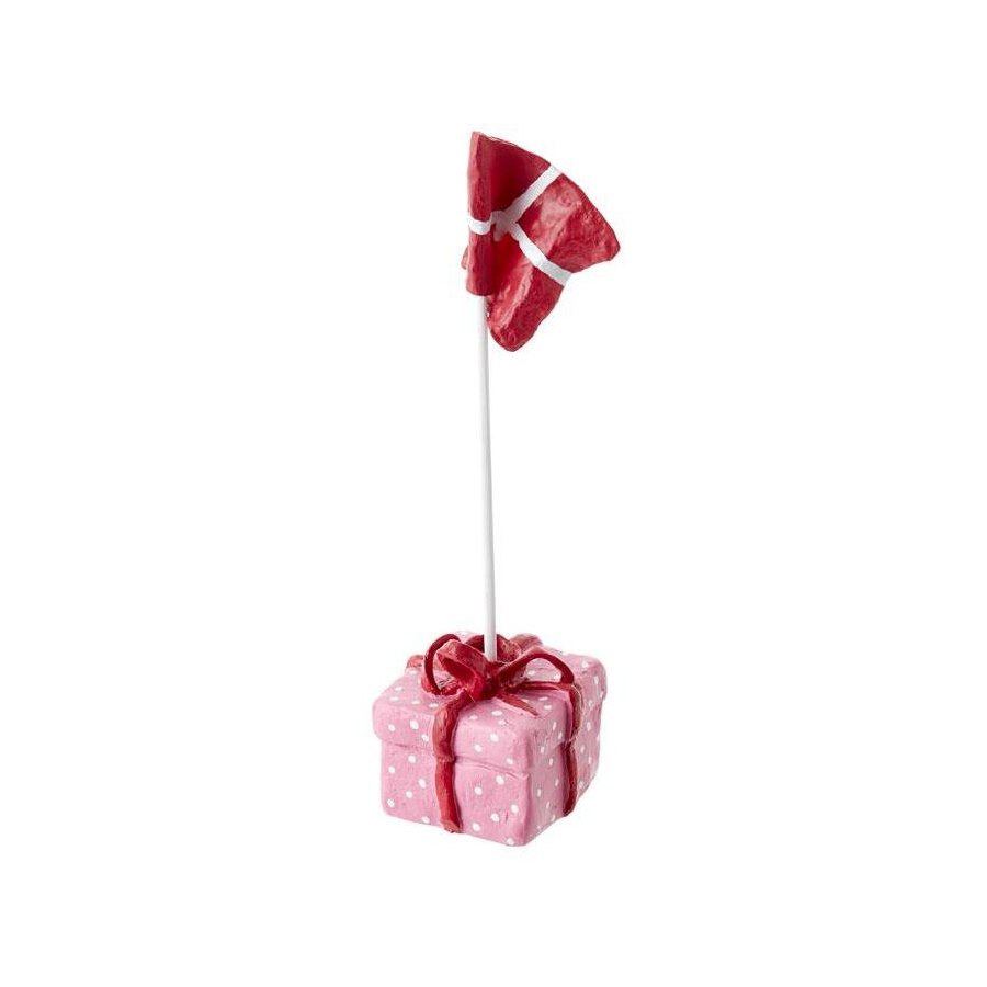 Medusa Copenhagen Gaver med flag 2 stk 18cm, Rd