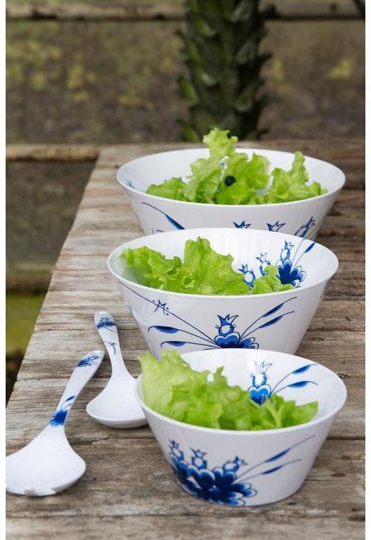 Medusa Copenhagen Blue Dancers Salatskl 25 cm, Bl