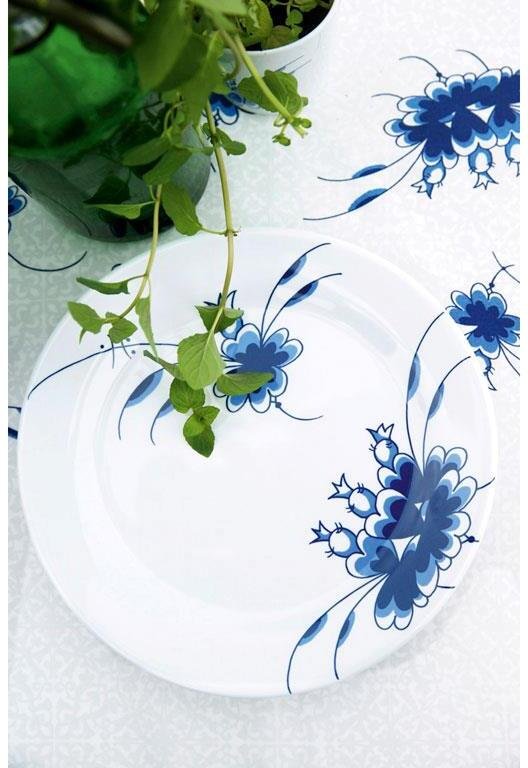 Medusa Copenhagen Blue Dancers Tallerken 25 cm, Bl