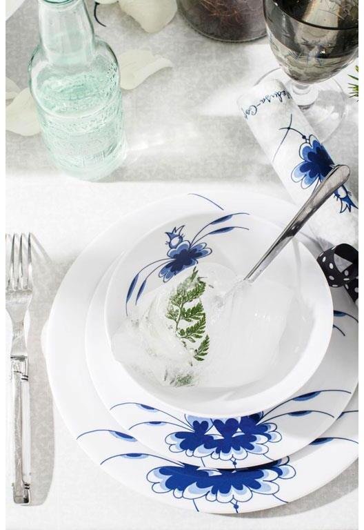 Medusa Copenhagen Blue Dancers Tallerken 25 cm, Bl