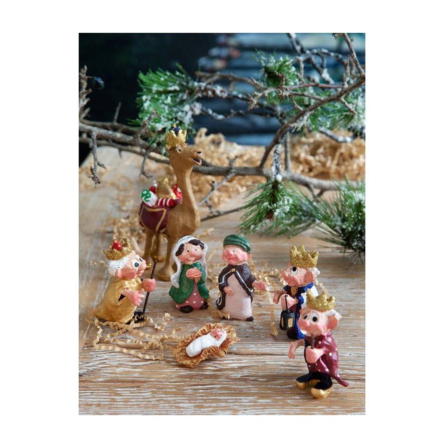 Medusa Copenhagen Krybbespil 3 Dele 8 cm
