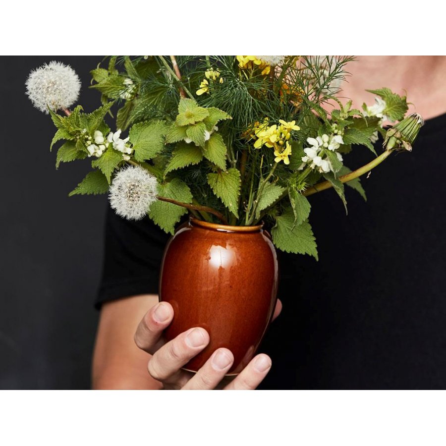 BITZ Vase 12,5 cm, Amber