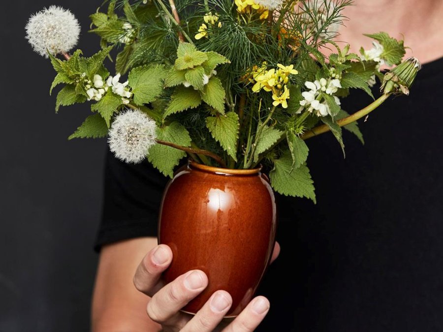 BITZ Vase 12,5 cm, Amber