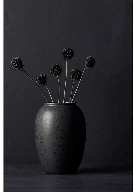 BITZ Vase 20 cm, Sort