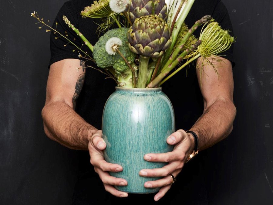 BITZ Vase 25 cm, Grn