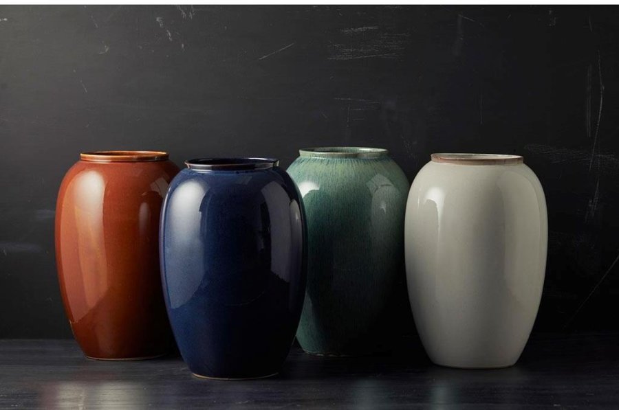 BITZ Vase 25 cm, Grn