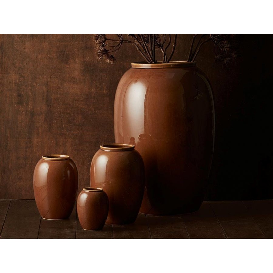BITZ Vase 25 cm, Amber