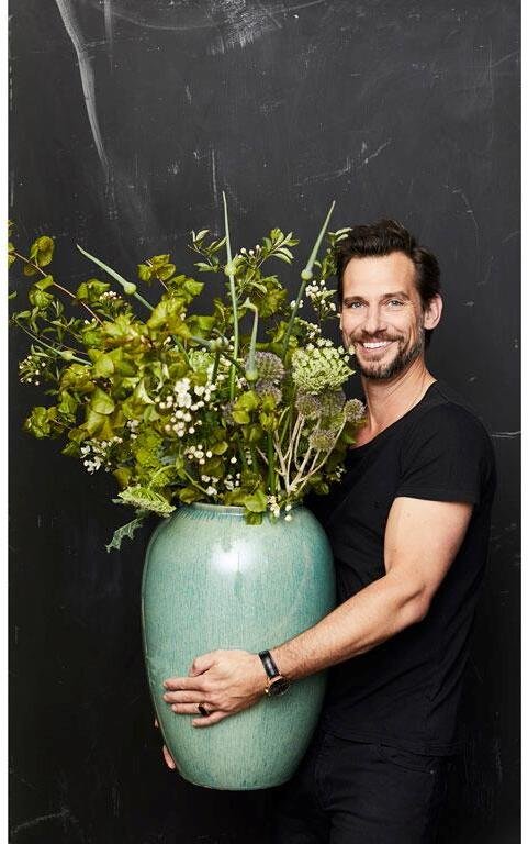 BITZ Vase 50 cm, Grn