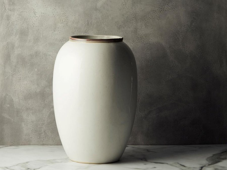 BITZ Vase 50 cm, Creme