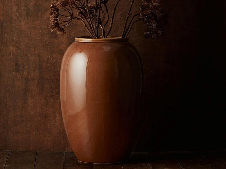 BITZ Vase 50 cm, Amber
