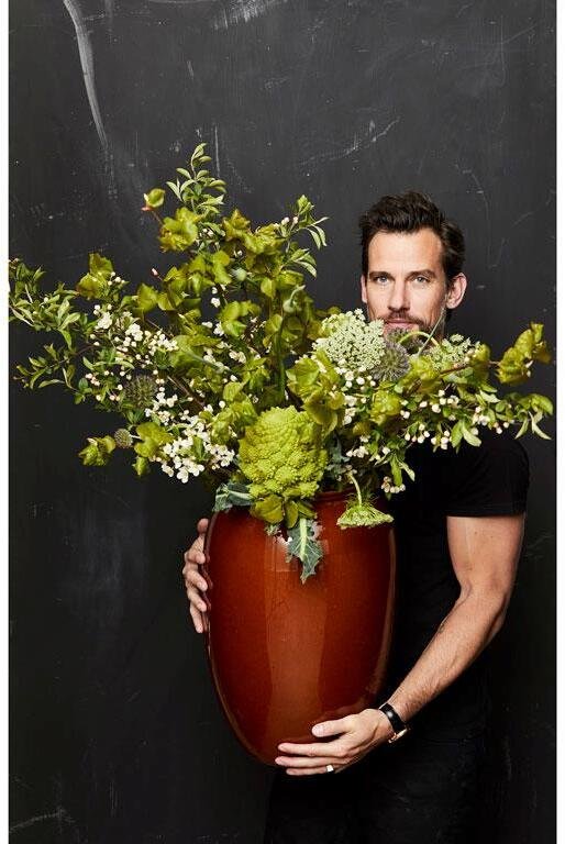 BITZ Vase 50 cm, Amber