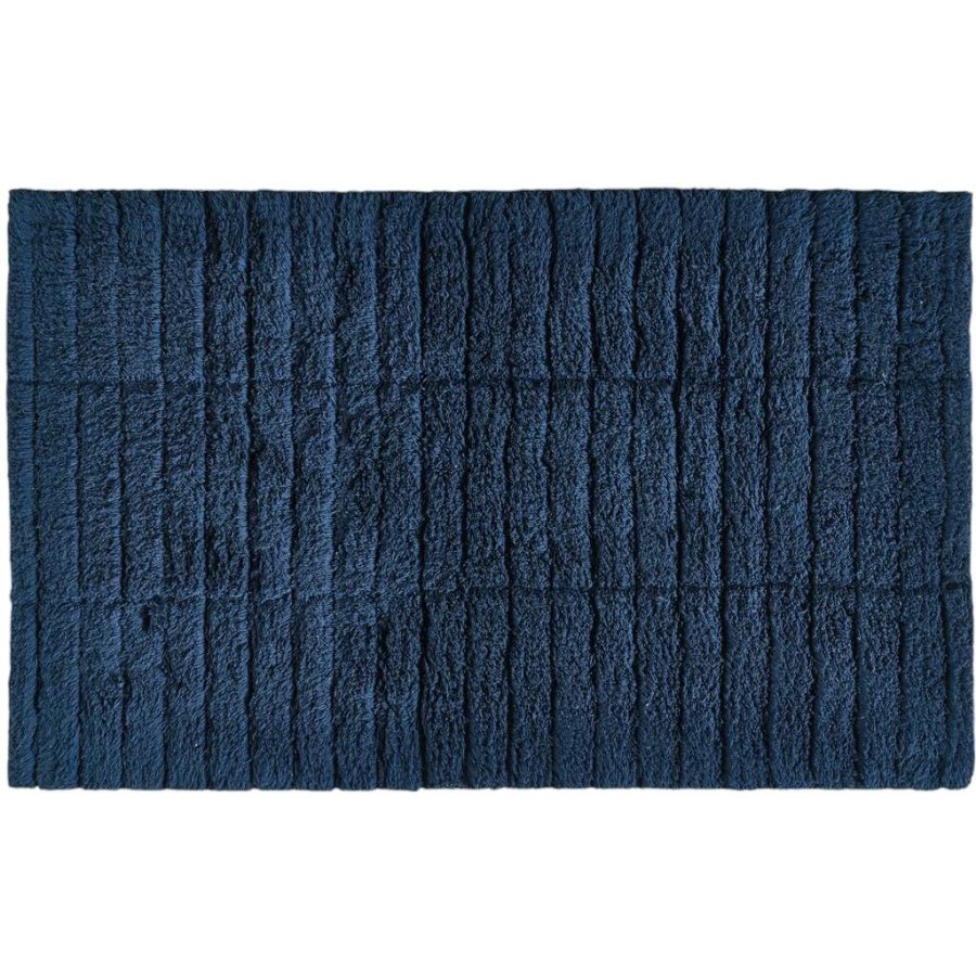 Zone Tiles Badematte 80x50 cm, Dark Blue