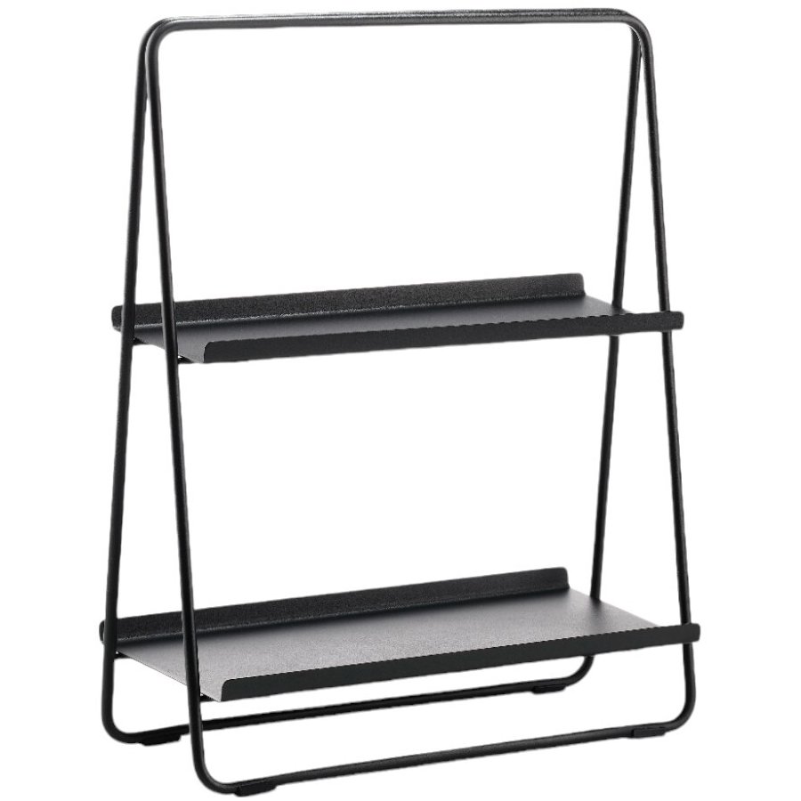 Zone A-Table Regal 43x58 cm, Schwarz