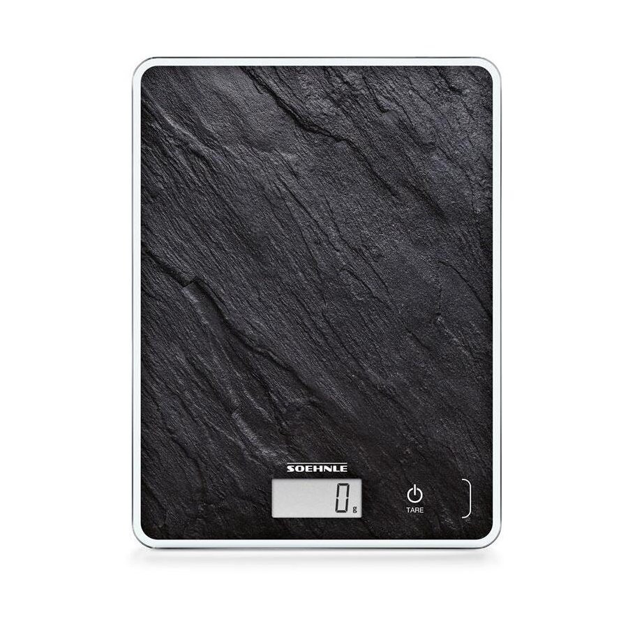 Soehnle Page Compact 300 Kchenwaage, Schiefergrau