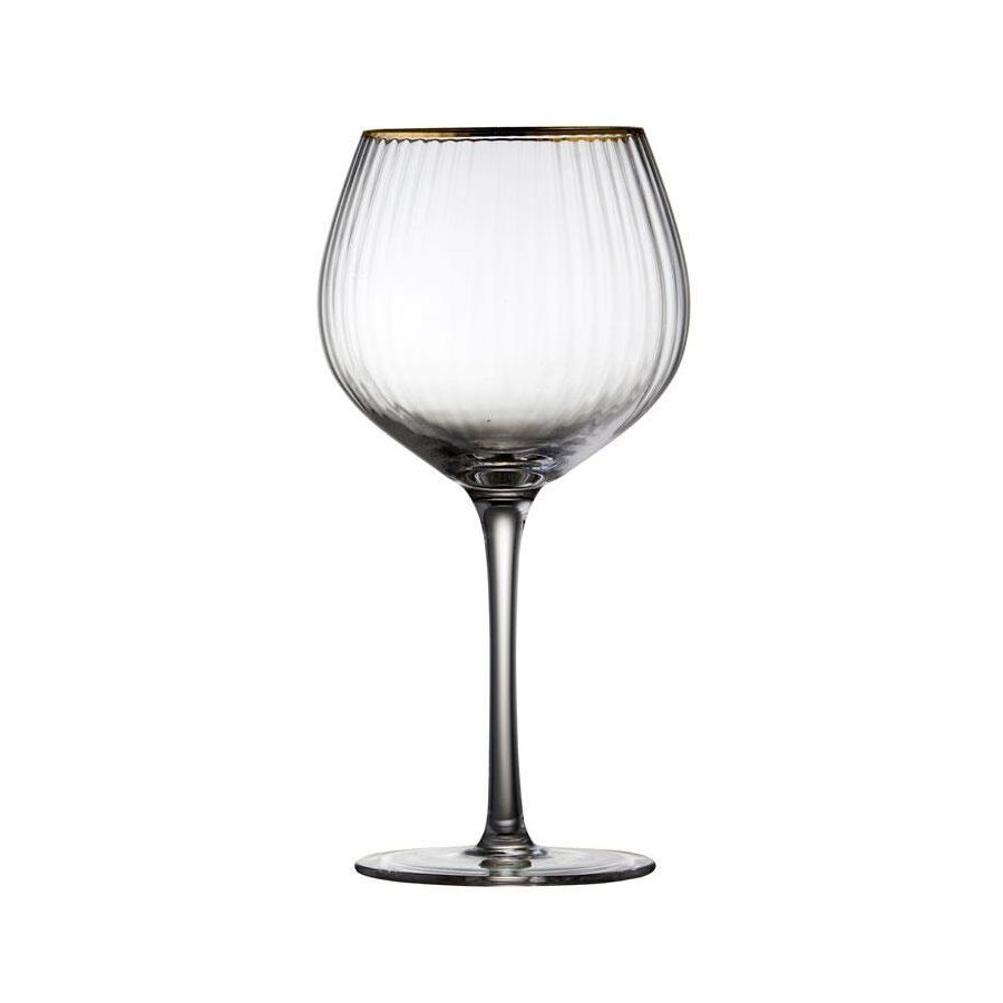 Lyngby Glas Gin & Tonic Glas Gold 4er Set 65 cl