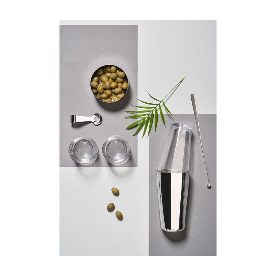 Zone Rocks Boston Shaker, Polished Steel