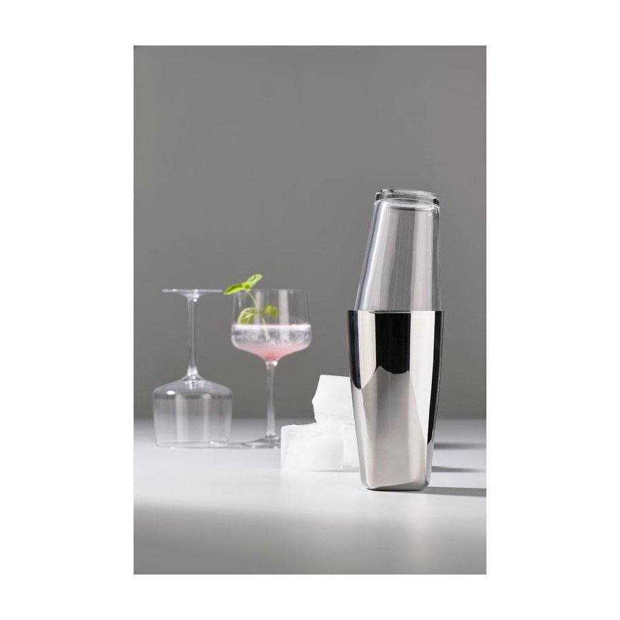 Zone Rocks Boston Shaker, Polished Steel