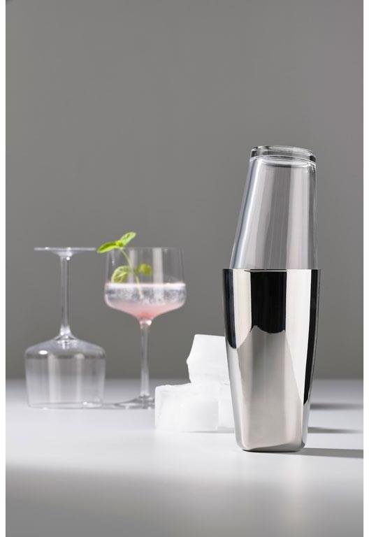 Zone Rocks Boston Shaker, Polished Steel