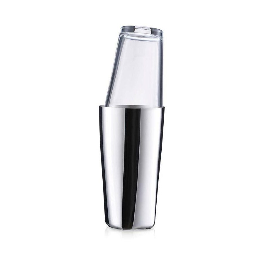 Zone Rocks Boston Shaker, Polished Steel