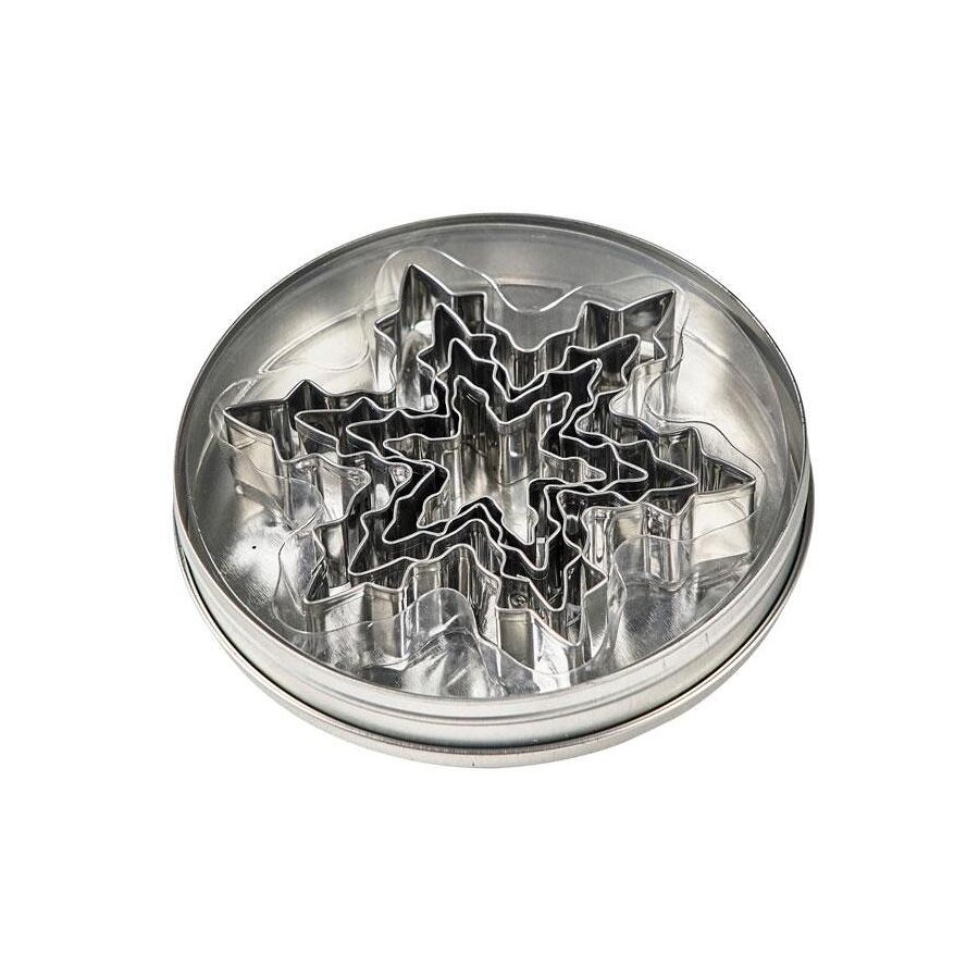 Blomsterbergs Snefnug Udstikkers�t 4 stk.