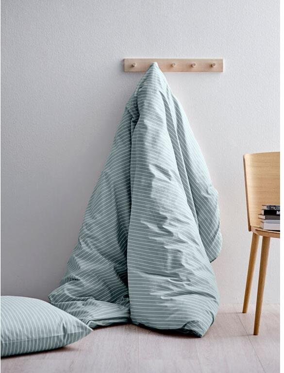 Södahl Organic Common Sengetj 140x200 cm, Linen Blue