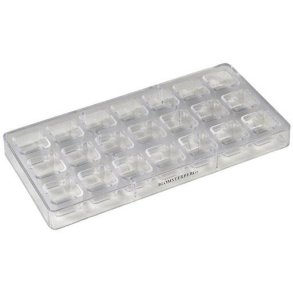 Blomsterbergs Chokoladeform Firkant 27,5x13,5 cm